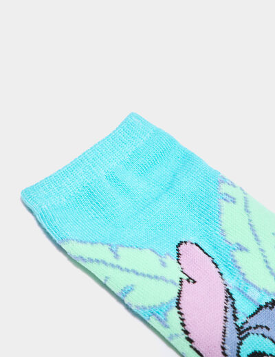 Lot 3 paires chaussettes Stitch multicolore fille
