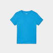 T-shirt en coton manches courtes bleu garçon