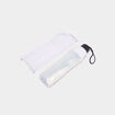 Parapluie compact pliable blanc mixte