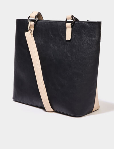 Sac porté-épaule rectangulaire sable femme