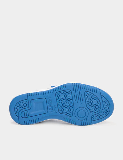 Tennis basses à lacets Puma Rebound bleu roi garçon