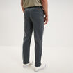 Pantalon chino droit confort vert fonc&eacute; homme