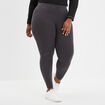 Legging gris foncé femme grande taille