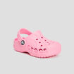Mules de plage Crocs rose fille