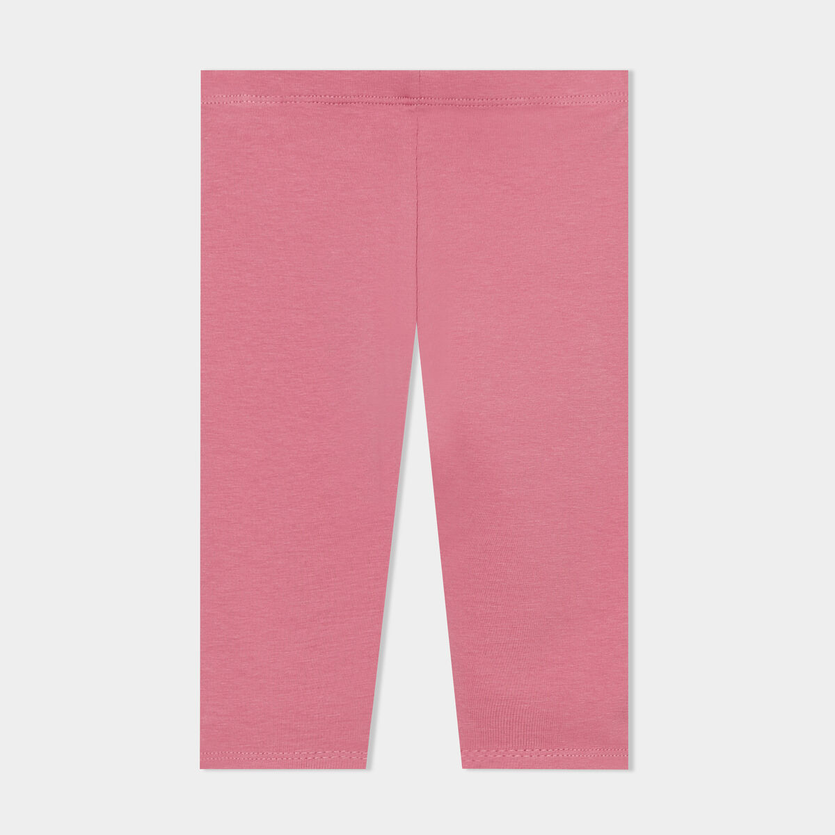 Lot 2 leggings coton vieux rose bébé fille