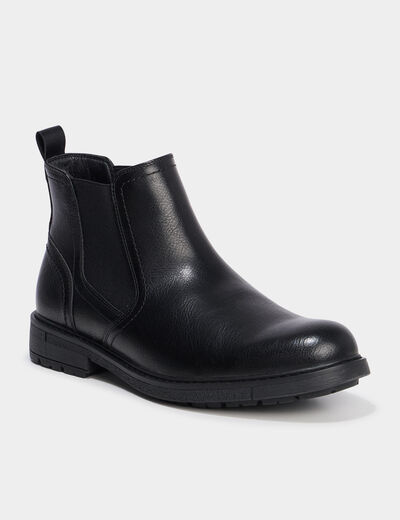 Bottines chelsea noir homme