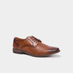 Derbies à lacets marron homme