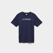 T-shirt avec manches courtes coton Kappa bleu marine homme