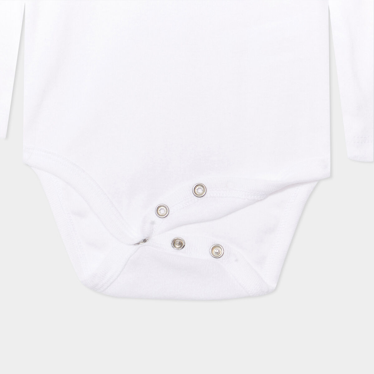 Lot de 5 bodies coton manches longues bleu ciel bébé garçon