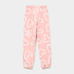 Pantalon de jogging molleton orange fille