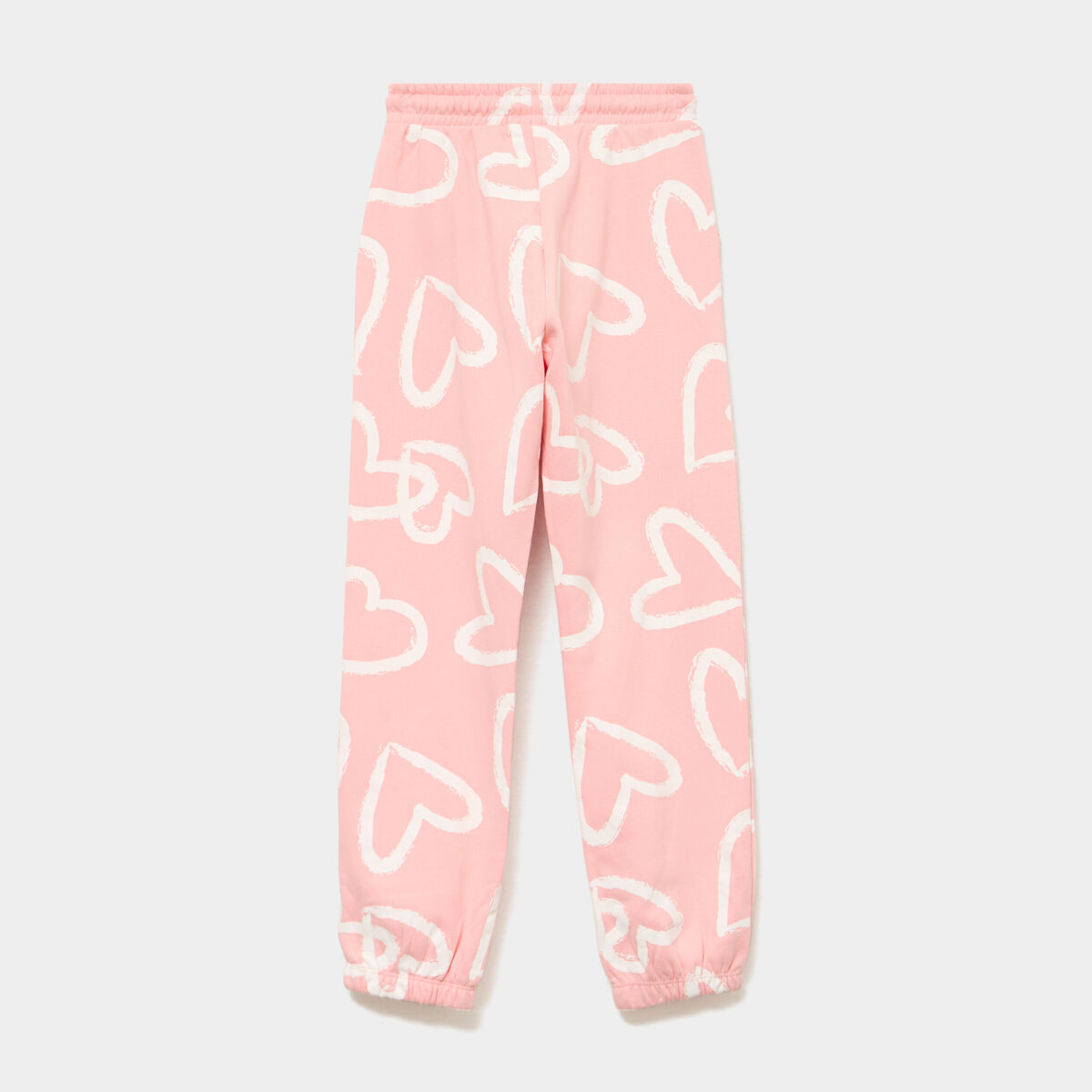 Pantalon de jogging molleton orange fille