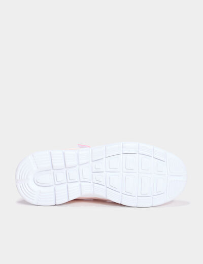 Baskets running semelles flex rose fille