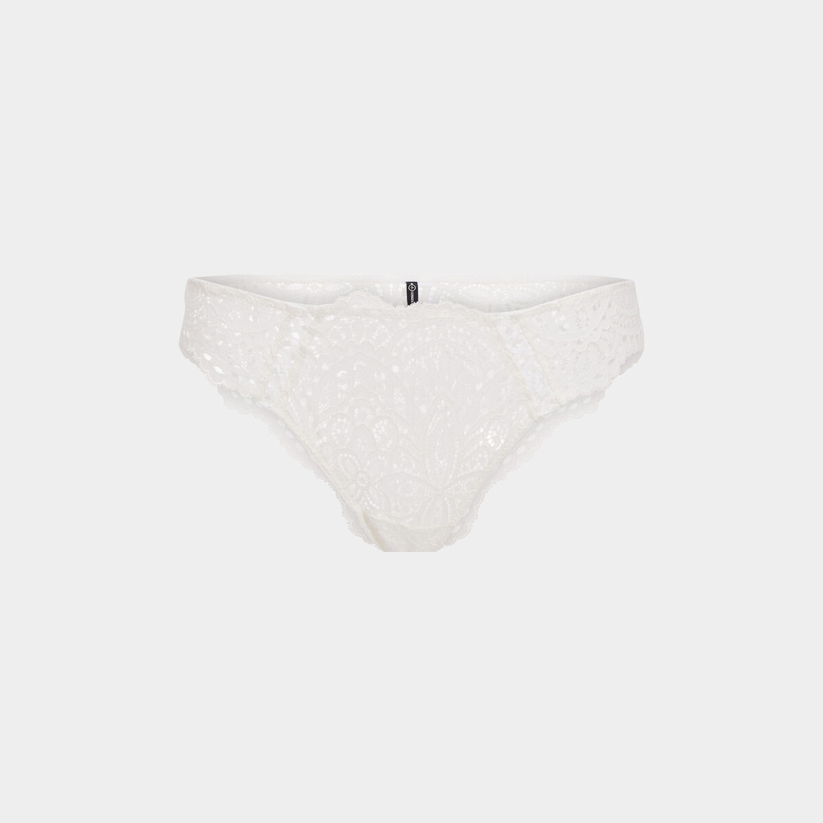 Culotte en dentelle blanc femme