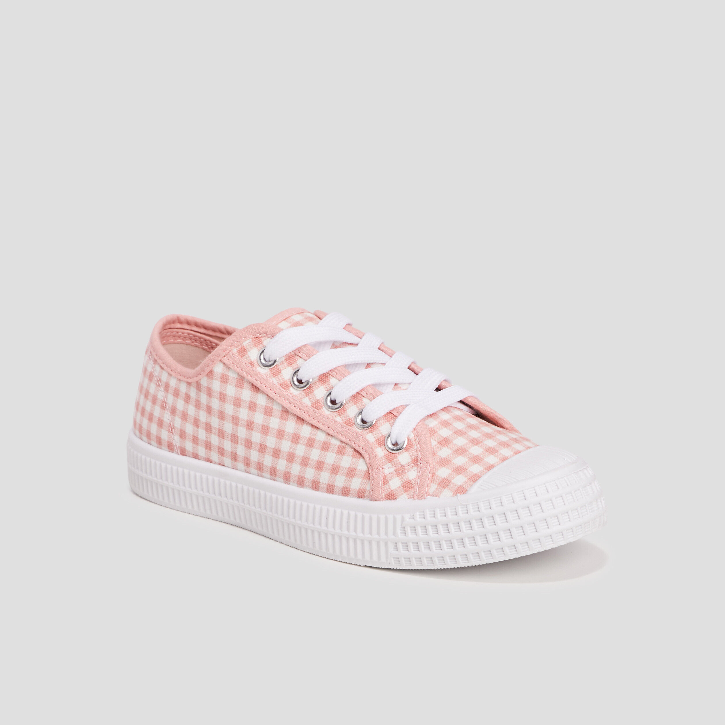 Tennis en toile à lacets Creeks rose femme CREEKS