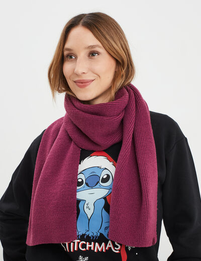 Écharpe Creeks prune femme