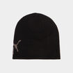 Bonnet logo contrast&eacute; Puma noir homme