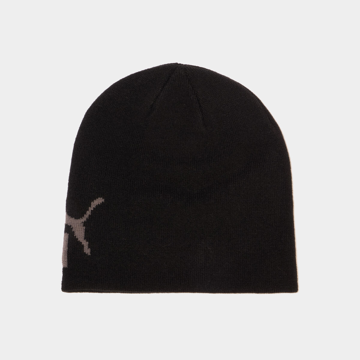 Bonnet logo contrast&eacute; Puma noir homme