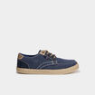 Chaussures bateau en jeans bleu homme