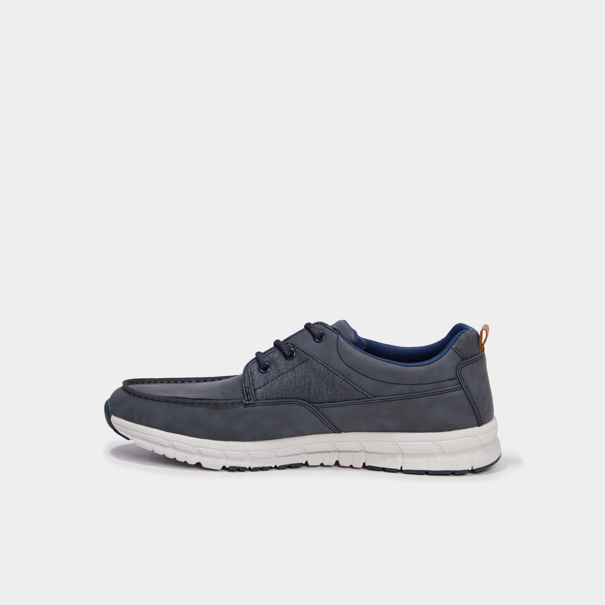 Chaussures &agrave; lacets bateau bleu homme