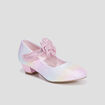 Babies à paillettes et noeuds multicolore fille