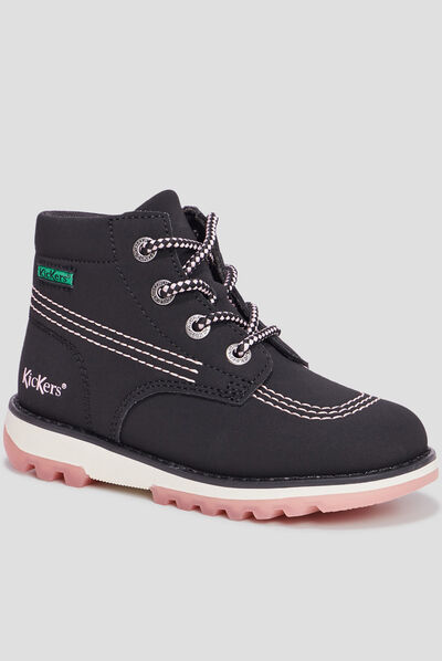 Bottines Kickers Krally20 noir fille
