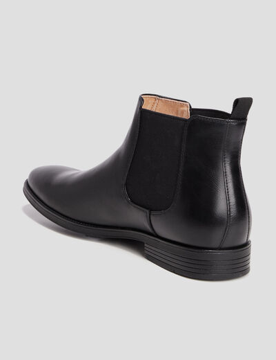 Bottines chelsea noir homme