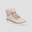 Bottines fourrées à lacets Trappeur taupe femme