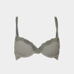 Soutien-gorge corbeille paddé vert kaki femme