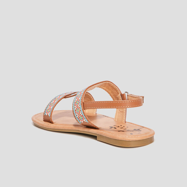 sandales creeks camel fille Sandales Creeks camel fille