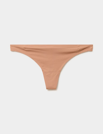 String microfibre sans coutures vieux rose femme