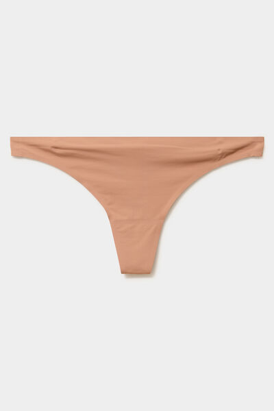String microfibre sans coutures vieux rose femme