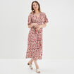 Robe longue droite Creeks multicolore femme
