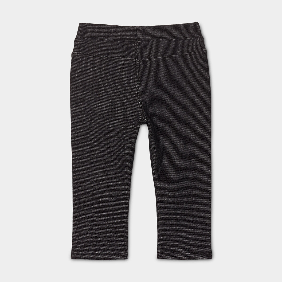 Tregging en jean taille élastiquée noir bébé fille