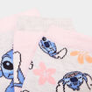 Lot de 3 paires chaussettes Stitch rose fille