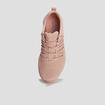 Baskets running Skechers Mega Glam rose clair femme