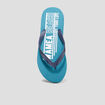 Tongs bleu turquoise homme
