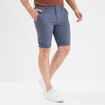 Short chino slim Creeks bleu gris homme