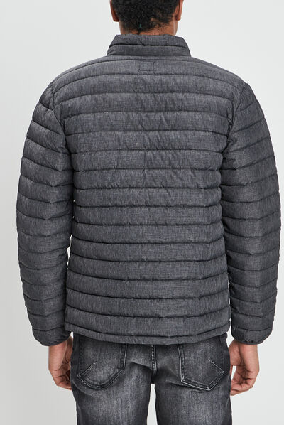 Doudoune droite Creeks gris homme