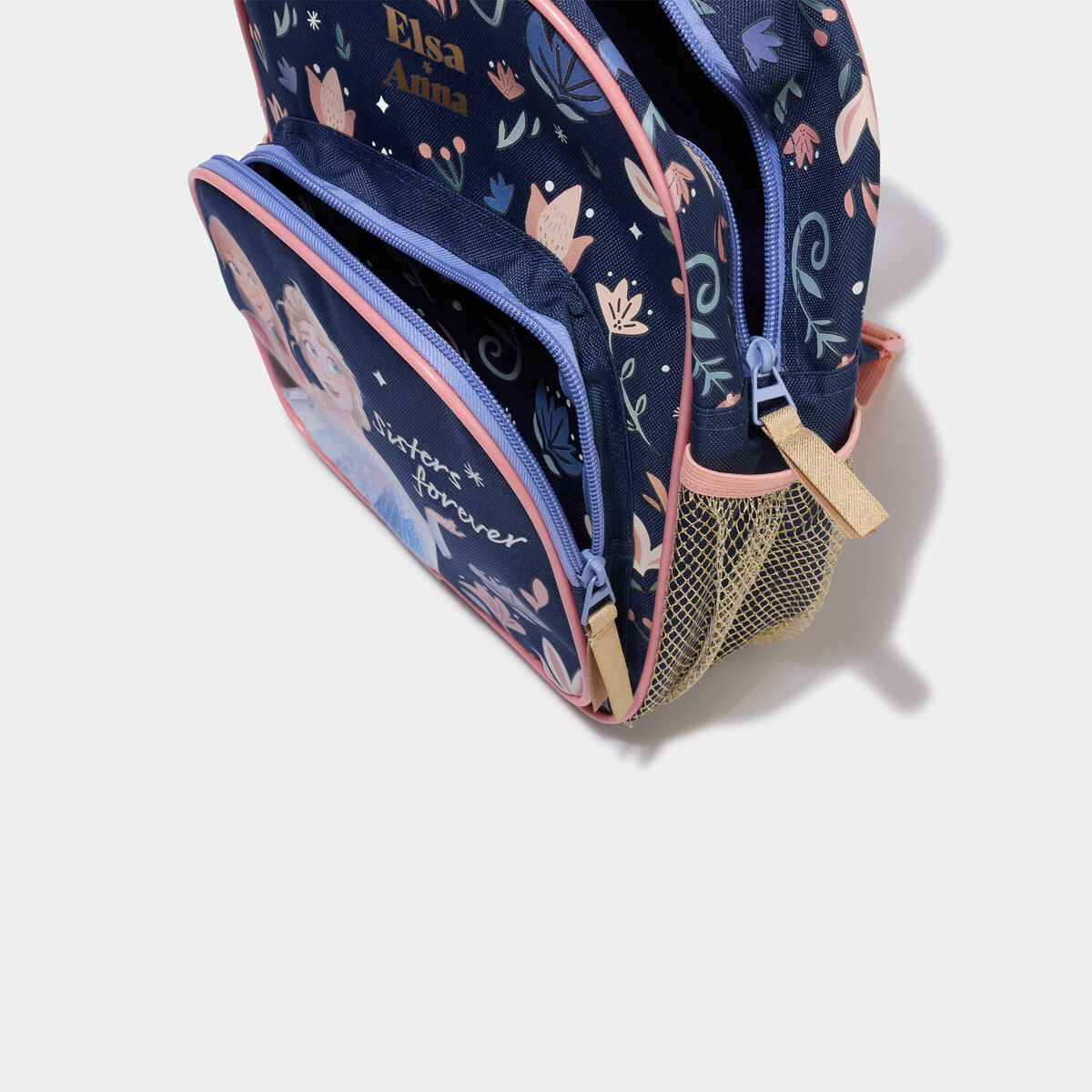 Sac &agrave; dos La Reine des neiges bleu fille