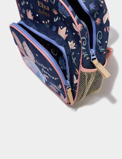 Sac &agrave; dos La Reine des neiges bleu fille