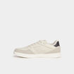 Tennis basses &agrave; lacets gris homme