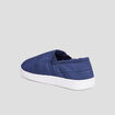 Chaussons doublure fausse fourrure bleu gar&ccedil;on