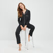 Ensemble pyjama 2 pièces noir femme