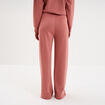 Pantalon de jogging large &eacute;lastiqu&eacute; vieux rose femme