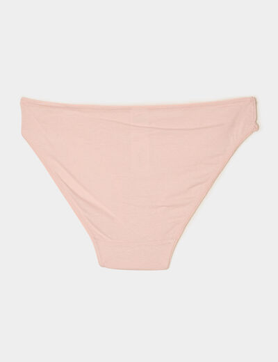 Lot 5 culottes coton rose femme