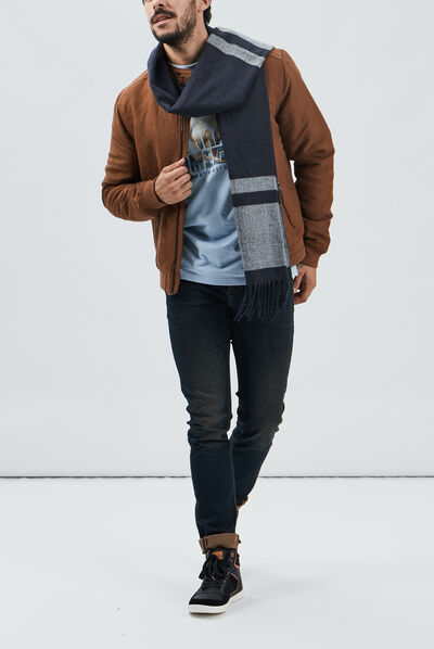 Jeans slim stretch Creeks denim dirty homme