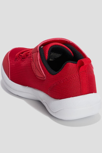 Baskets à scratchs Skechers Skechstepz rouge garçon