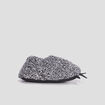 Chaussons fausse fourrure gris garçon