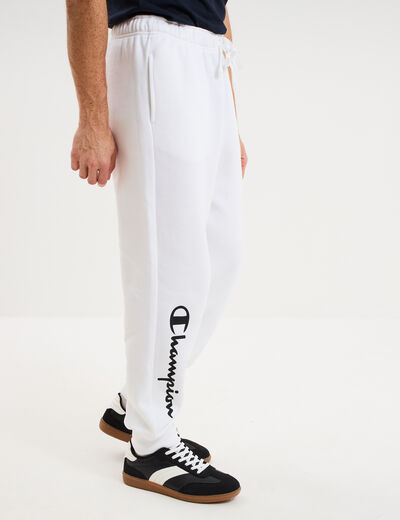Pantalon de jogging &eacute;lastiqu&eacute; Champion blanc homme