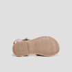 Sandales en cuir Creeks rose fille